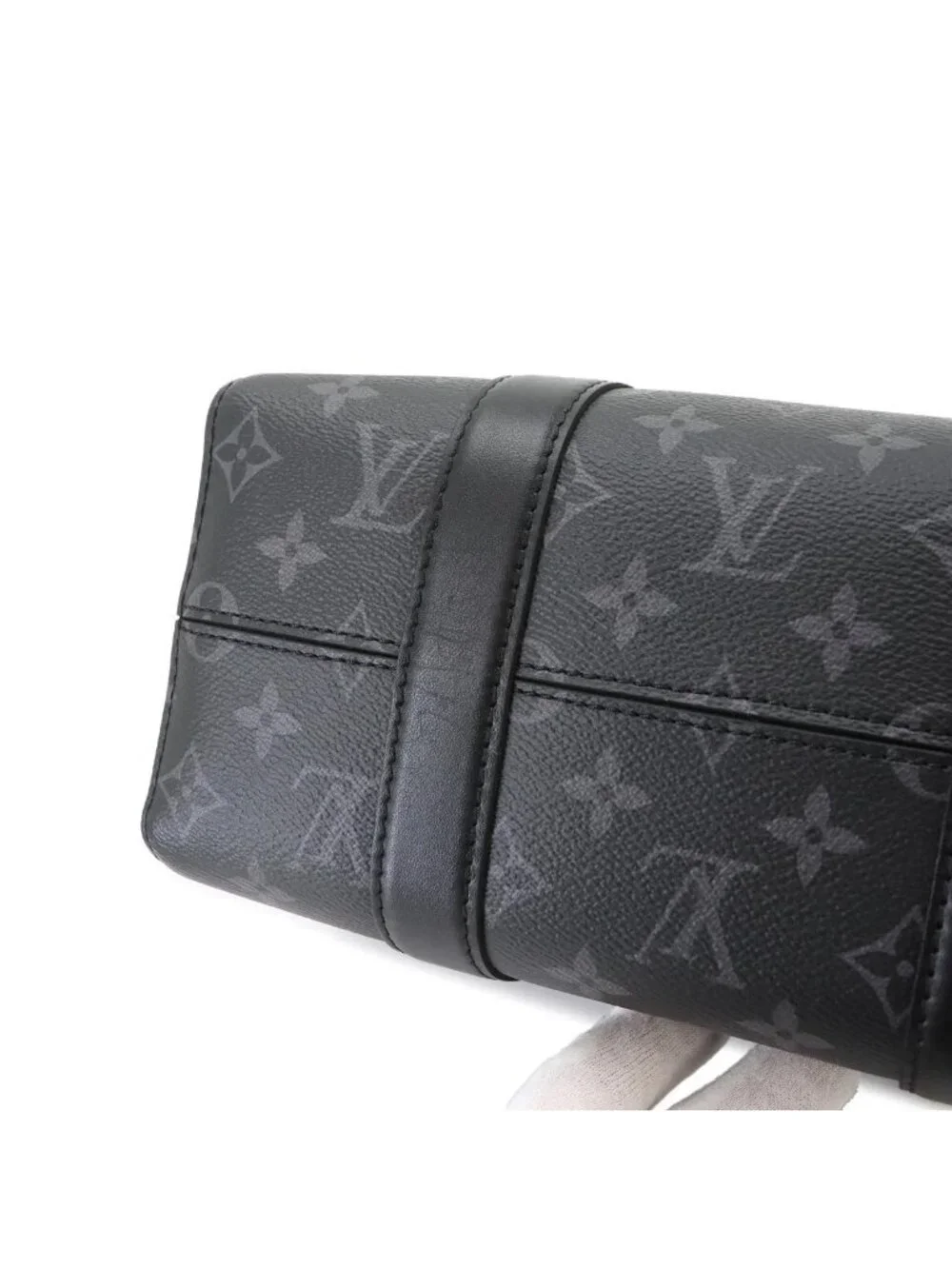 Louis Vuitton Monogram Eclipse Reverse City Keepall Shoulder Bag